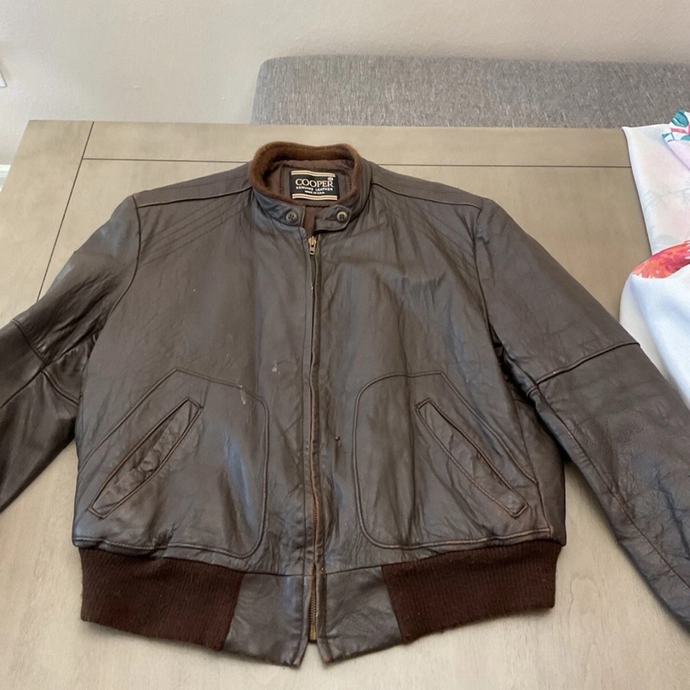 Cooper Genuine Leather Jacket